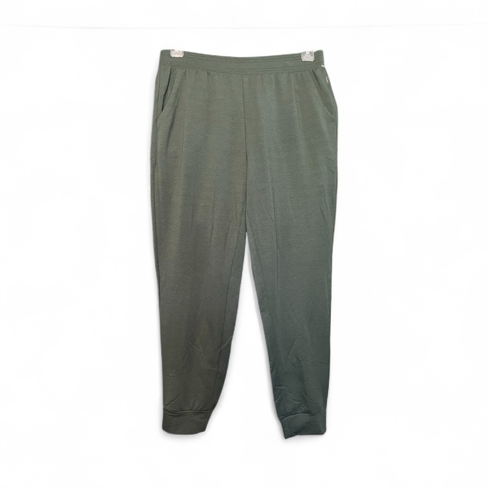 🆕 🌿✨ NWT EDDIE BAUER Clover (Olive) Green Lounge Jogger Pants | Sz M